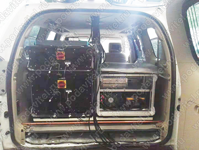 глушитель сигнала gps автомобильный Установка в кузов (заказчик делает самостоятельно) глушитель сигнала gps автомобильный