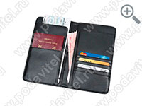 Портмоне с защитой RFID PROTECT EURO-04 - в открытом виде Портмоне с защитой RFID PROTECT EURO-04 - в открытом виде